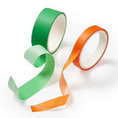 12 Colors DIY Scrapbook Decorative Adhesive Tapes DIY-TA0002-40-1