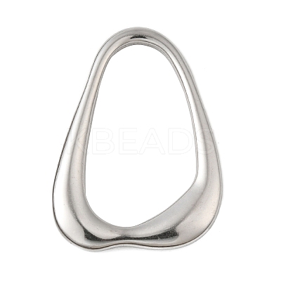 304 Stainless Steel Pendants STAS-V012-02P-1