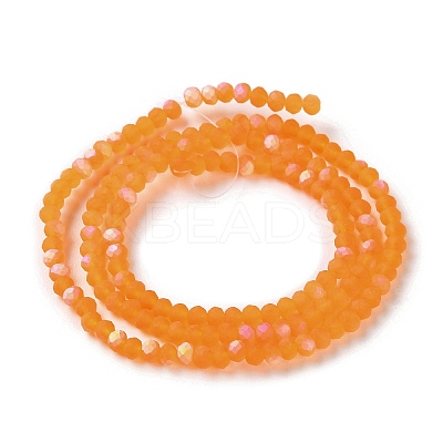 Imitation Jade Glass Beads Strands EGLA-YW0003-19A-22-1
