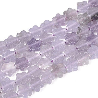 Natural Lavender Amethyst Beads Strands G-N257-24A-11-1