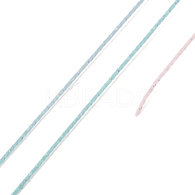 30M Gradient Color Round PET Waxed Thread OCOR-F018-02E-1