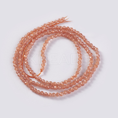 Glass Beads Strands EGLA-E057-02A-10-1