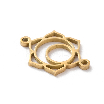 304 Stainless Steel Hollow Chakra Links LS-STAS-S149-05C-1