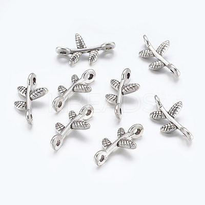 Tibetan Style Links Connectors LF0801Y-1