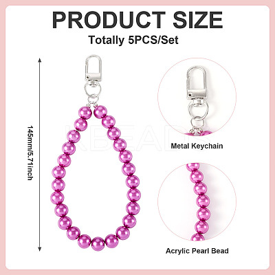 Acrylic Pendant Decorations HJEW-TAC0062-1
