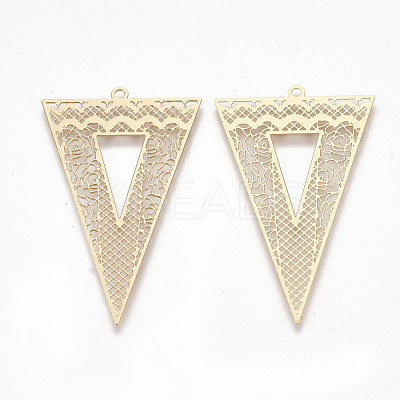 Brass Pendants KKC-T001-23KC-1