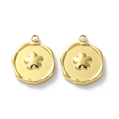 Ion Plating(IP) 304 Stainless Steel Pendants STAS-Z099-01G-03-1