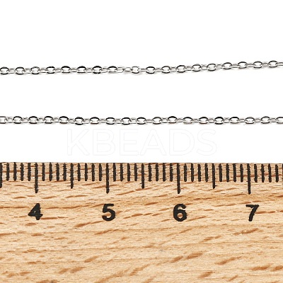 1.5MM Stainless Steel Cable Chain Necklaces NJEW-XCP0001-49-1