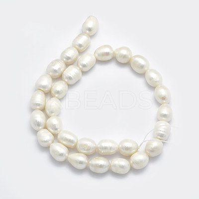 Natural Cultured Freshwater Pearl Beads Strands PEAR-I003-02-1