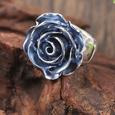 Brass Enamel Cuff Open Rings for Women WGB03D2-01-1