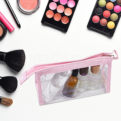 4Pcs 4 Colors Plastic Makeup Storage Bag ABAG-AN0001-02-1