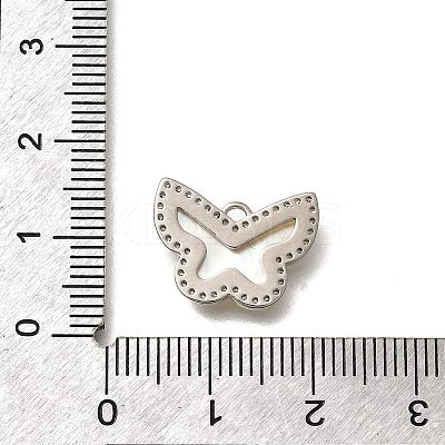 Brass Micro Pave Cubic Zirconia Pendants LS-KK-Q035-05P-1