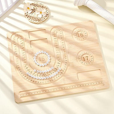 Rectangle Wood Bracelet Design Boards TOOL-YWC0003-03A-1