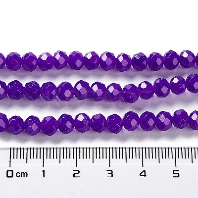 Baking Painted Imitation Jade Glass Bead Strands LS-DGLA-A034-J10mm-A27-1