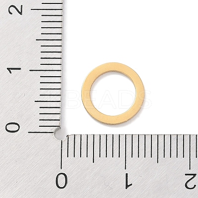 Golden Plated 304 Stainless Steel Charms STAS-K286-03I-G-1