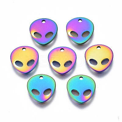 Ion Plating(IP) 201 Stainless Steel Charms LS-STAS-S119-136-1