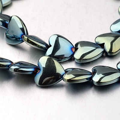 Electroplate Non-magnetic Synthetic Hematite Bead Strands G-F300-22D-07-1