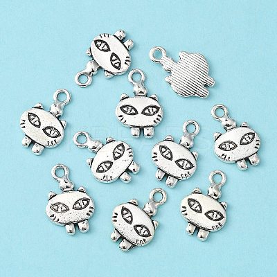 Tibetan Style Alloy Pendants EDD035Y-NF-1