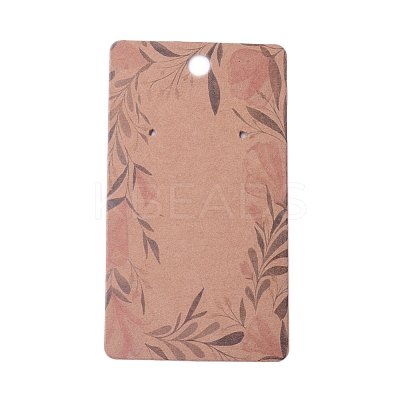 Cardboard Earring Display Cards CDIS-F003-15B-1