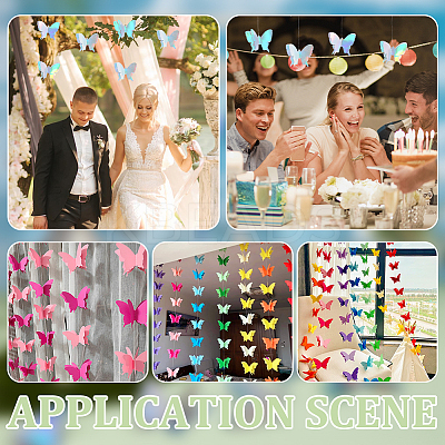 Paper Butterfly Hanging Banners FEPA-WH0012-001-1