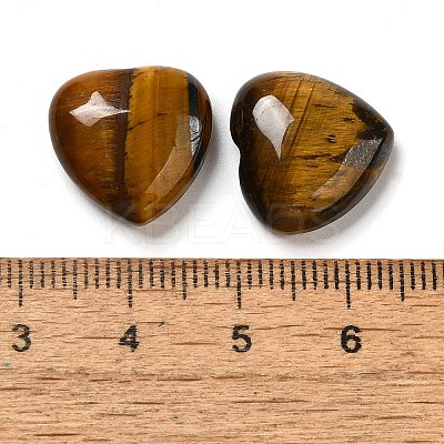 Natural Tiger Eye Cabochons G-F776-02A-15-1