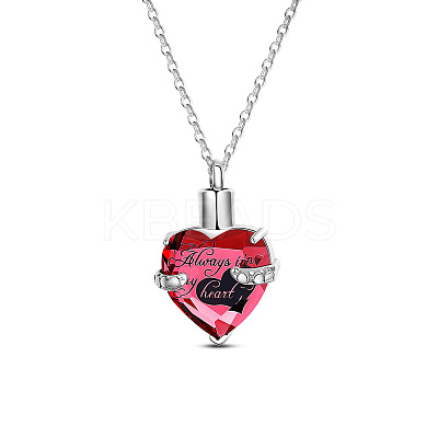 Always in My Heart Urn Pendant Necklace JN993B-1