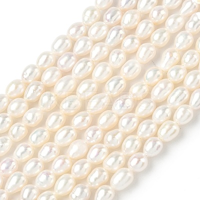 Natural Cultured Freshwater Pearl Beads Strands PEAR-C004-03-1