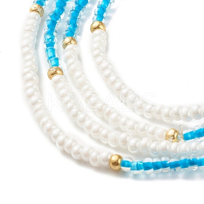 Glass Seed Waist Beads NJEW-C00019-03-1