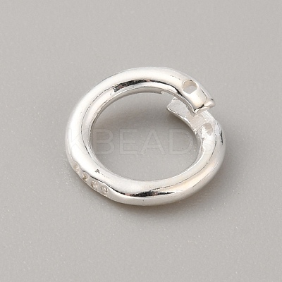 925 Sterling Silver Twister Clasp STER-WH0004-008C-1