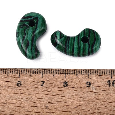 Synthetic Malachite Pendants G-S294-07B-17-1
