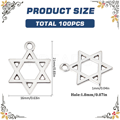 100Pcs Tibetan Style Alloy Pendants FIND-SC0008-43-1