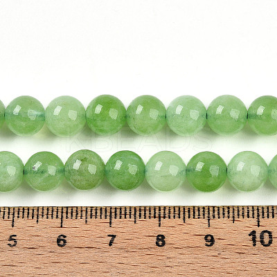 Natural Quartz Beads Strands G-R479-8mm-12-1