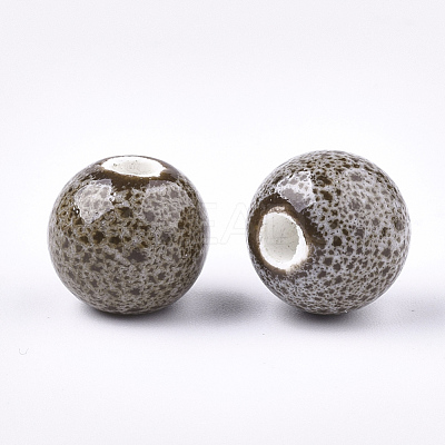 Handmade Porcelain Beads PORC-Q262-01F-1
