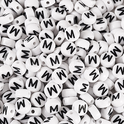 500Pcs Acrylic Beads SACR-TA0001-55M-1
