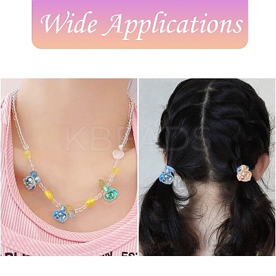 30Pcs 5 Colors Electroplate Transparent Acrylic Beads PACR-CJ0001-41-1
