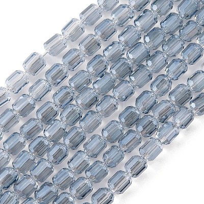Electroplate Glass Beads Strands EGLA-D031-01-03-1