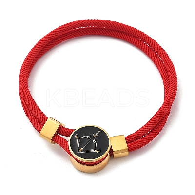 Constellation Nylon Cords Multi-strand Bracelets BJEW-U016-01B-07-1