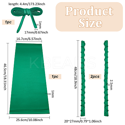 Bridal Dress Zipper Replacement AJEW-WH0348-182C-1