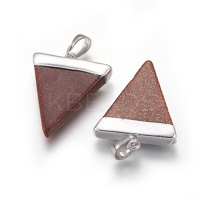 Synthetic Goldstone Pendants G-XCP0001-44-1