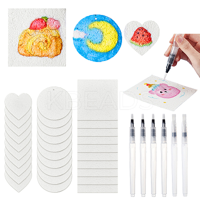 Foam Texture Painting Paper AJEW-GA0008-59-1