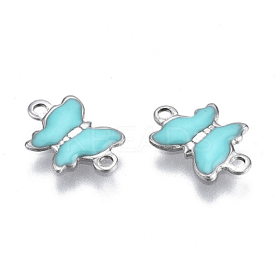 304 Stainless Steel Enamel Links Connectors LS-STAS-Q241-010A-NF-1