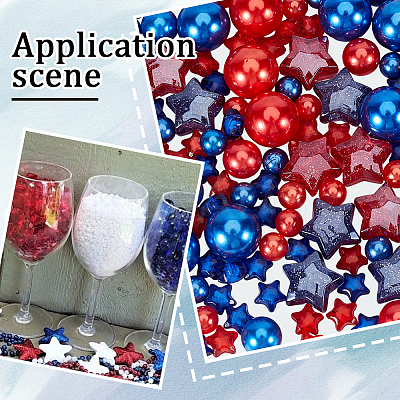 86Pcs 3 Styles Plastic Imitation Pearl Beads OACR-SP0001-75-1