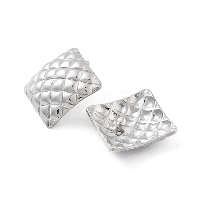 Non-Tarnish 304 Stainless Steel Stud Earrings EJEW-P258-45P-1