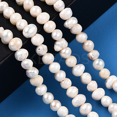 Natural Cultured Freshwater Pearl Beads Strands X-PEAR-N013-04E-1