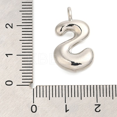 Rack Plating Brass Pendants KK-I722-01P-S-1