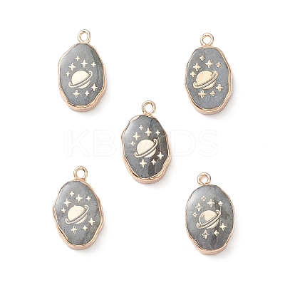 Natural Labradorite Pendants X-G-K333-01L-1