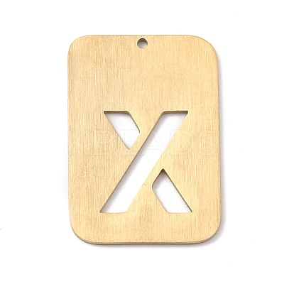 Ion Plating(IP) 304 Stainless Steel Pendants STAS-K216-49X-G-1