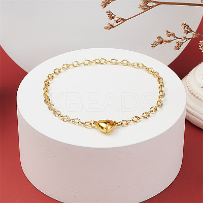 13 Sets 13 Colors Spray Painted Alloy Magnetic Clasps with Loops FIND-YW0001-31-1