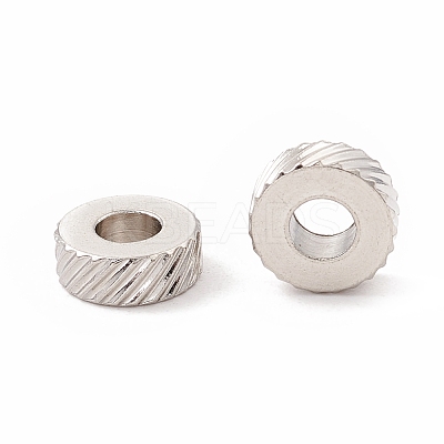 Non-Tarnish 201 Stainless Steel Spacer Beads STAS-A057-26D-P-1