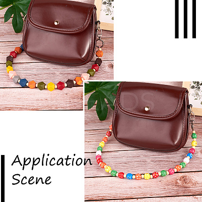 4Pcs 2 Style Bag Handles AJEW-BT0001-03-1